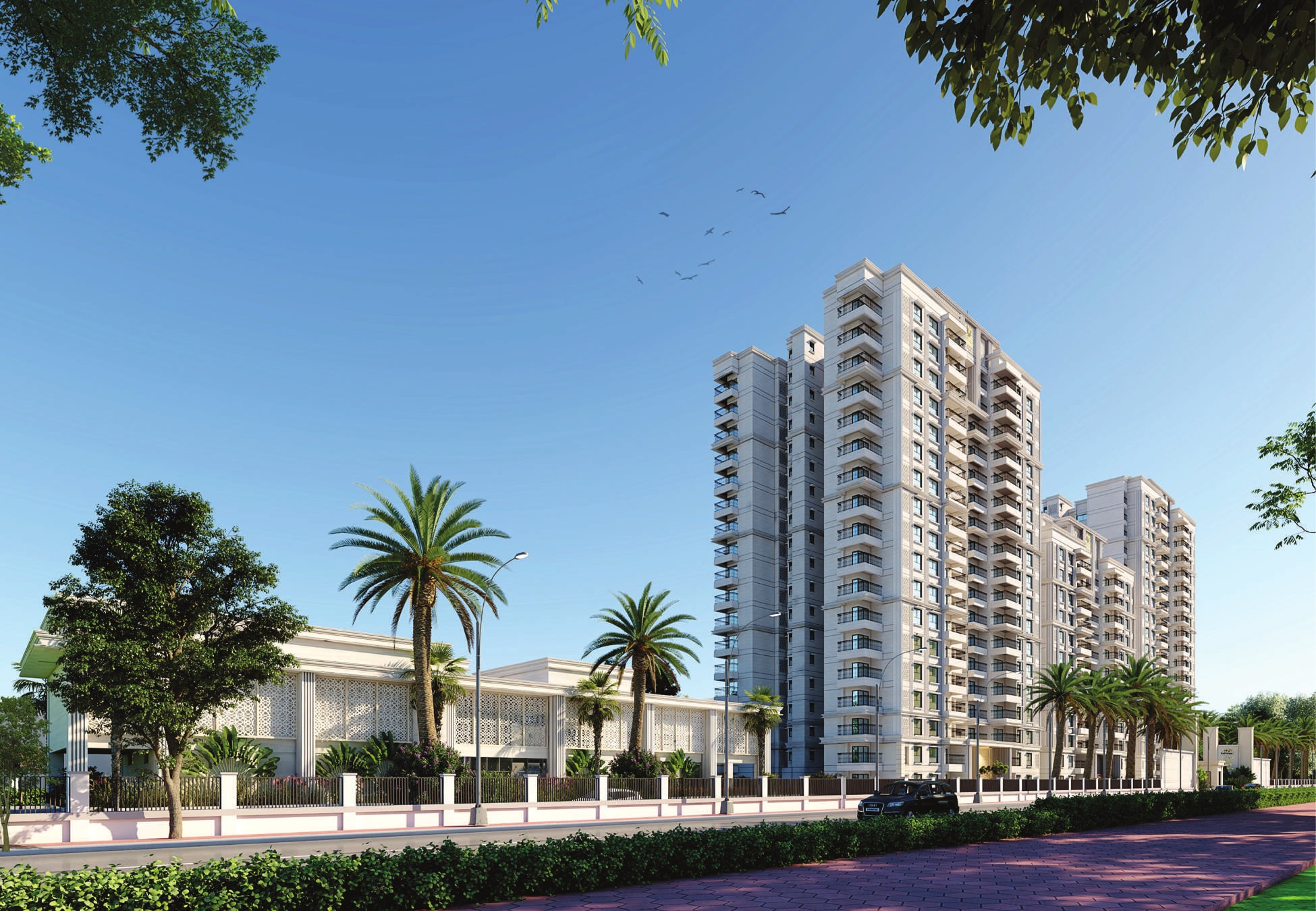 Prestige Elm Park — European Neo-Classical Living Architectural View