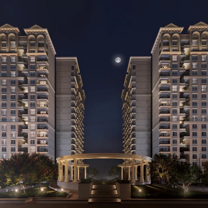 Sobha Neopolis — Classical Greek-Themed Luxury Enclave Architectural View
